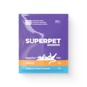 Индейка для кошек. Кусочки в фарше