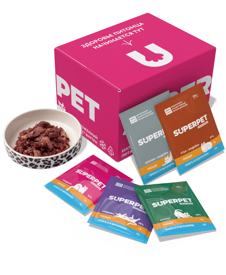 SUPERPET Питание для собак и щенков всех пород - SUPERPET