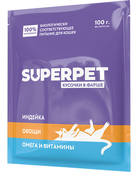 SUPERPET Питание для кошек и котят - SUPERPET