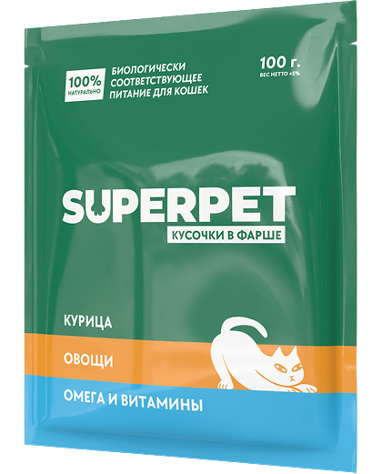SUPERPET Питание для кошек и котят - SUPERPET